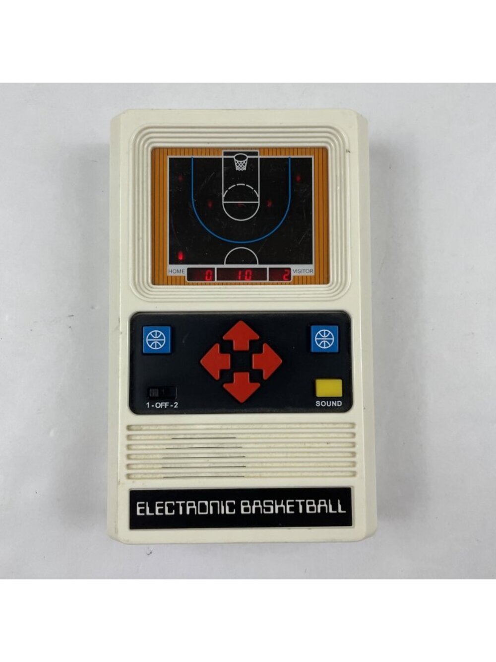 Mattel Classic Basketball Handheld Electronic Game 2003 Tested Works